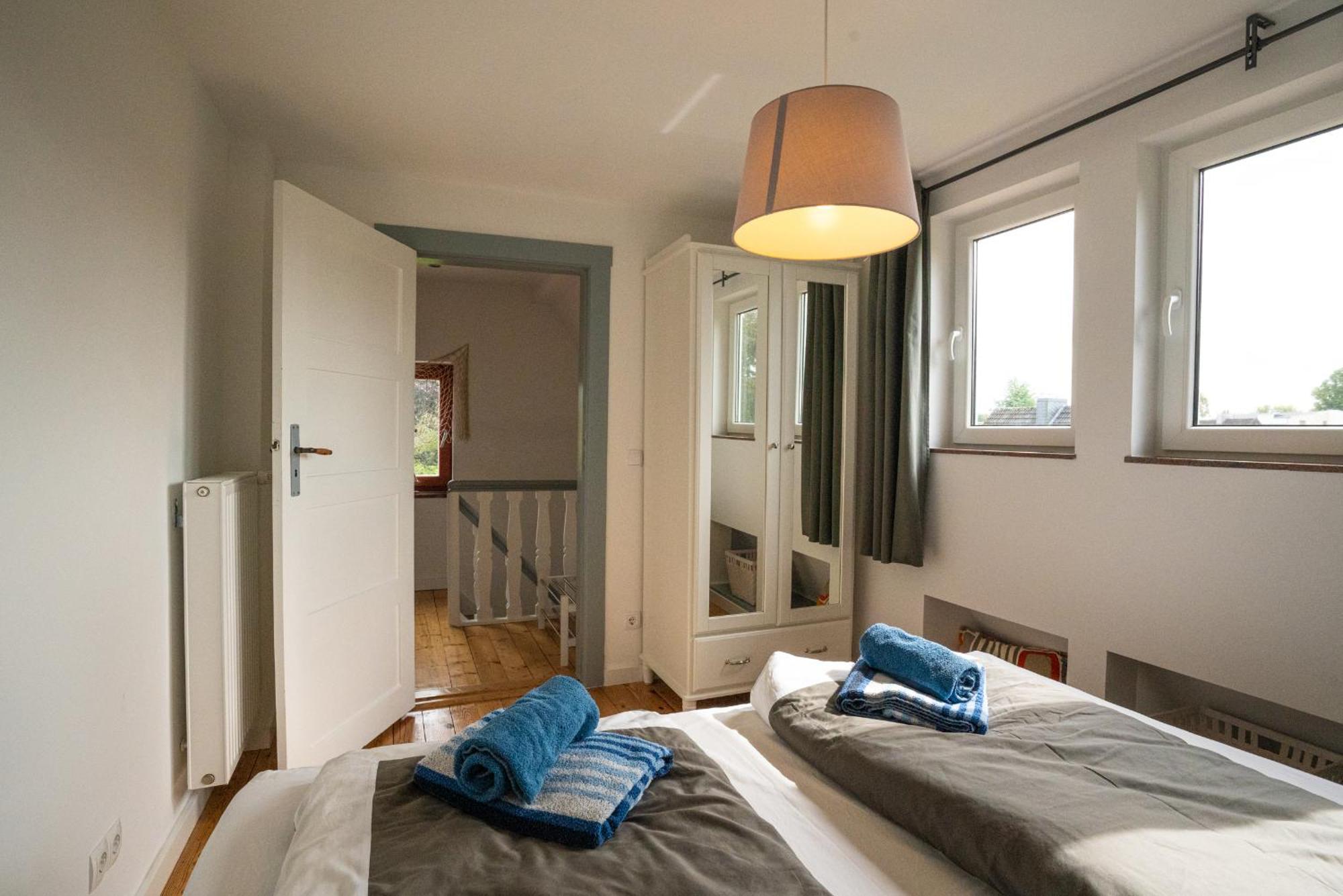 Ferienhaus Seeschwalbe Mit Grossem Garten Eckernförde Exterior foto